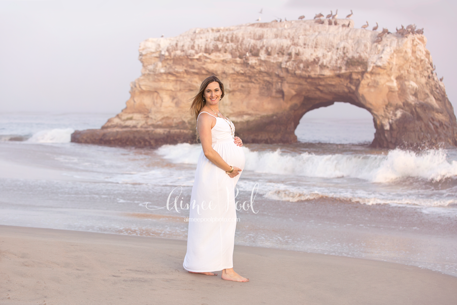 Beach Maternity Session | Santa Cruz, CA
